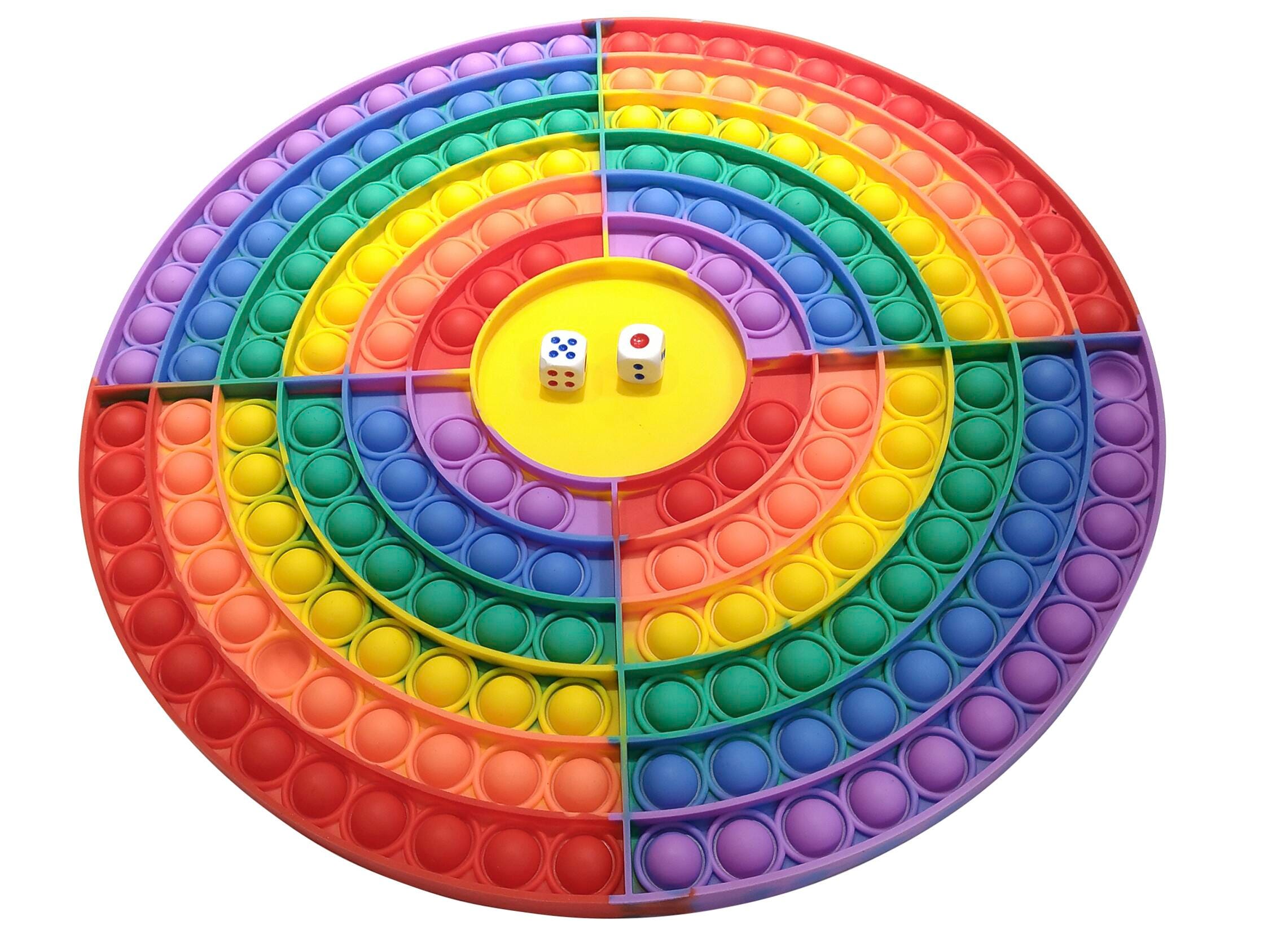 Achieve It! Push Pop Game Round, Multi-Color, Item Number 2095383